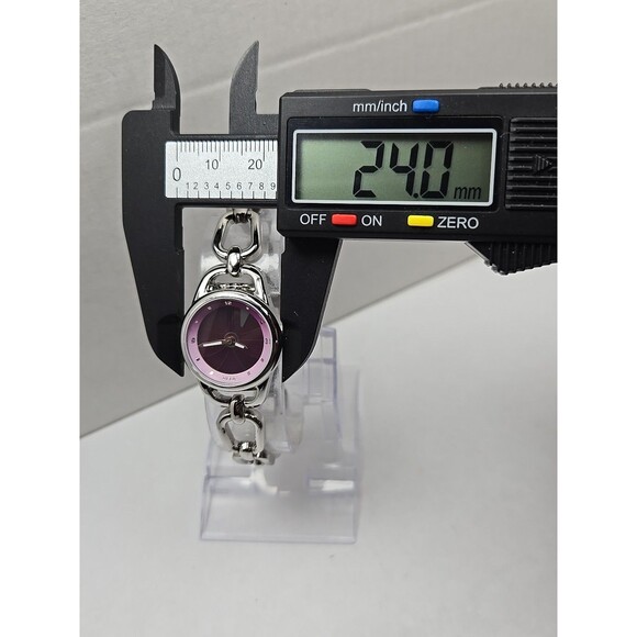 Relic Fossil Big Tic Animated Pink Dial Womens Bracelet Watch Quartz New Battery - Picture 6 of 11